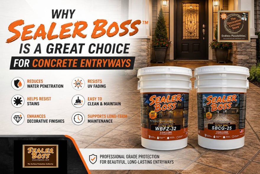 Why Sealer Boss Is a Great Choice for Concrete Entryways