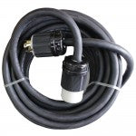 50' Ft Ext Cord 3 Phase 10/4, 250V, 30A, Non-Marking Cable image 0