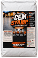 CEM Stamp Restoration Overlay concrete stamp mix 50 lb bag