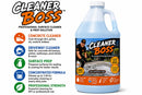 Cleaner Boss 1-gallon concrete cleaner with cleaning and surface preparation benefits