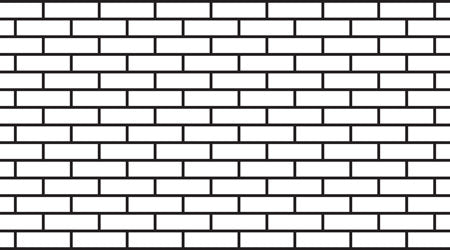 Facebrick stencil pattern with horizontal rows of rectangular bricks and staggered joints