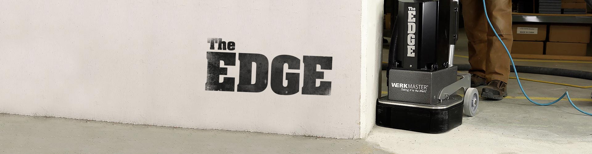 The EdgeConcrete Polisher Grinder By WerkMaster Decorative Concrete