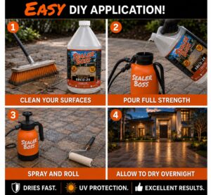 Original Ultra Seal Boss SBCG 25 DIY Application