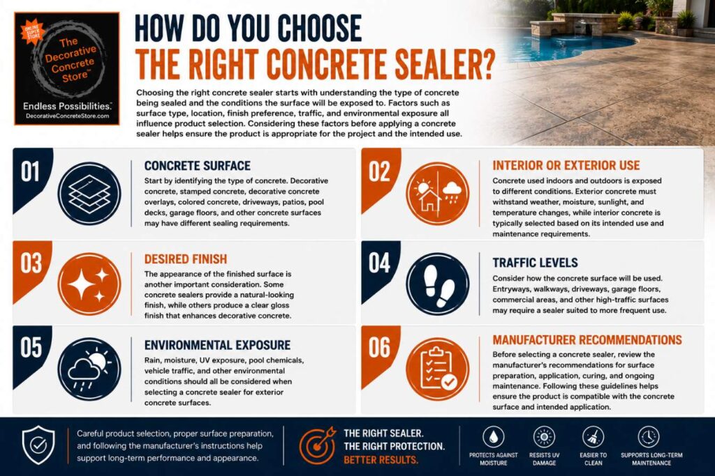 Choose Concrete Sealer
