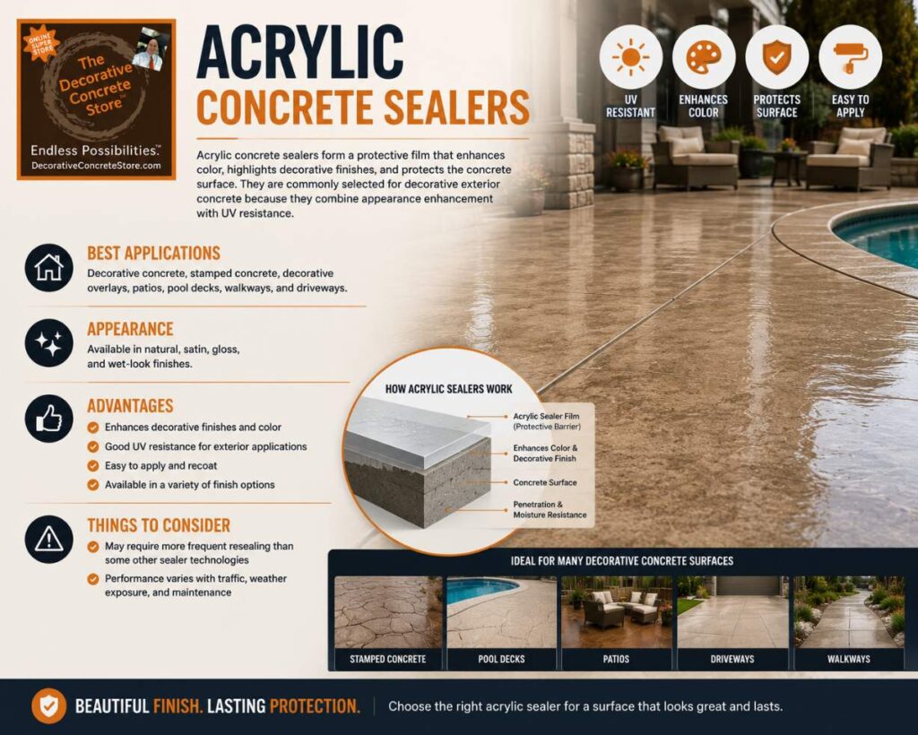 Acrylic Concrete Sealers