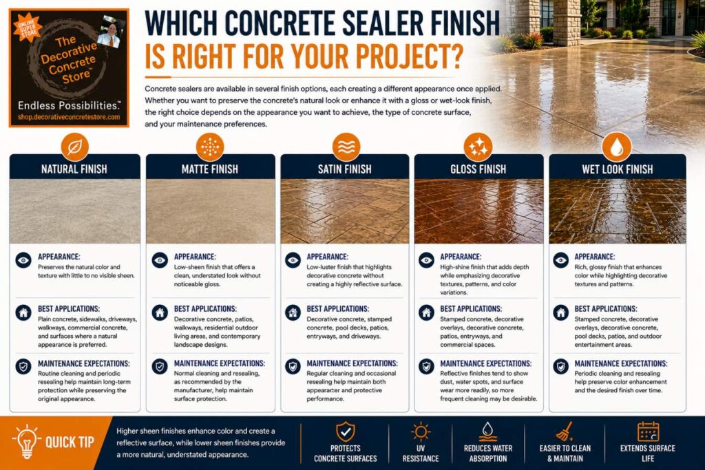 Concrete Sealer Finish