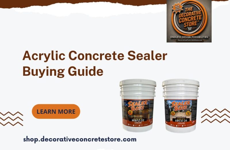 What Are Concrete Overlays Types, Products & Common Uses (1)
