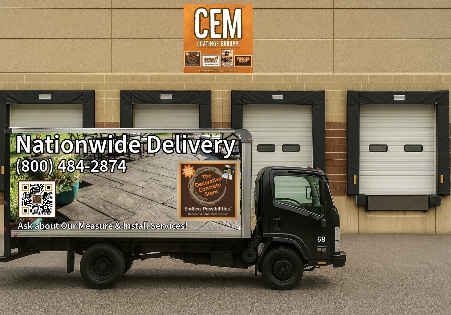 Delivery truck